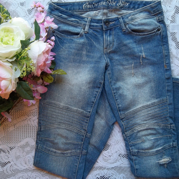 Converse Denim - Converse One Star The Motocross Jeans Distressed